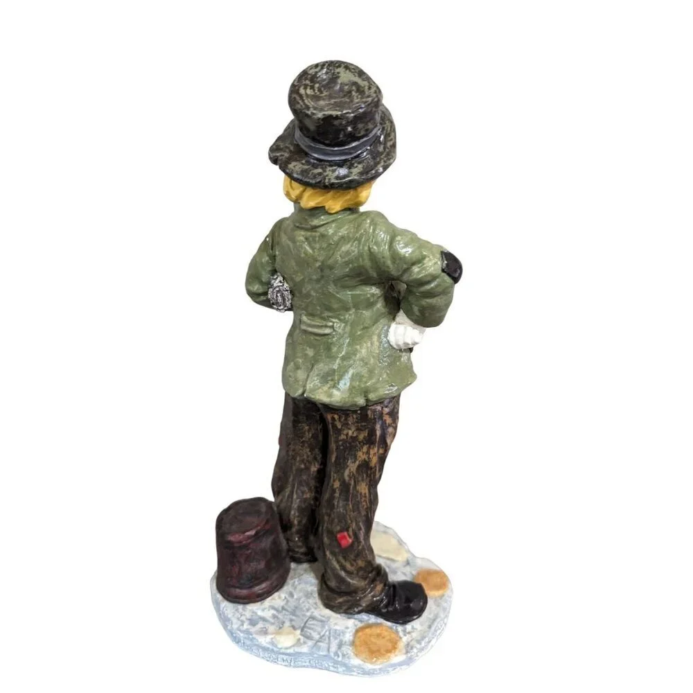 Vintage‎  Jojo Clown 1991 figurine statue hand painted 10' whimsical novelty